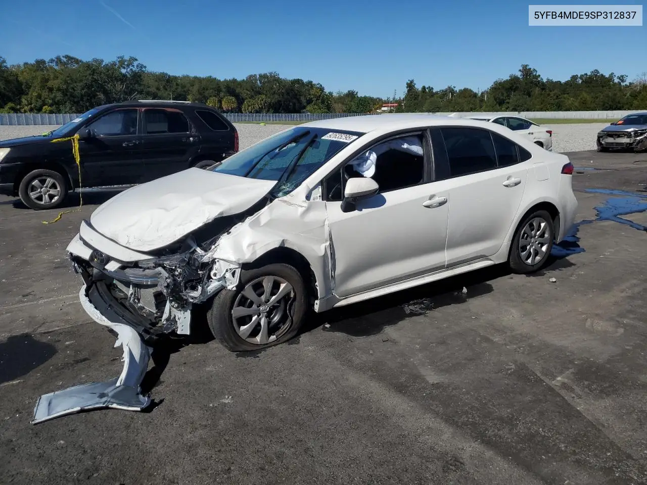5YFB4MDE9SP312837 2025 Toyota Corolla Le
