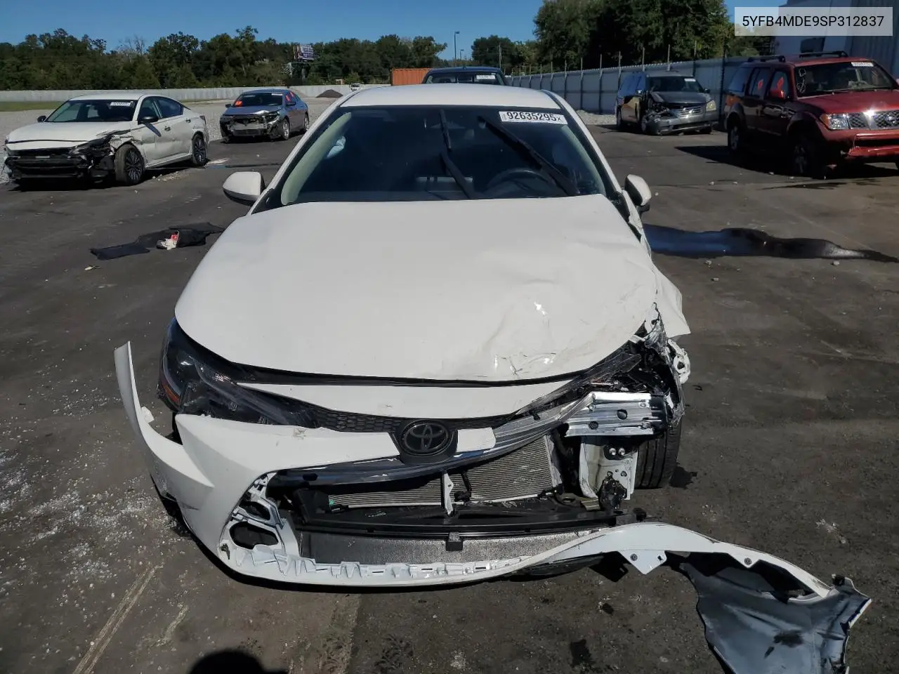 5YFB4MDE9SP312837 2025 Toyota Corolla Le