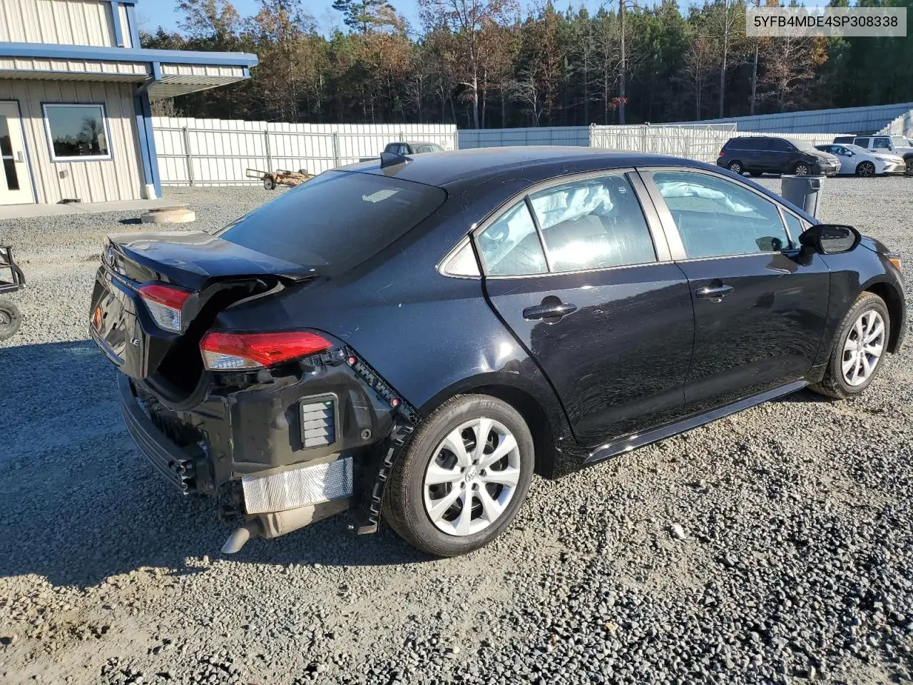 5YFB4MDE4SP308338 2025 Toyota Corolla Le