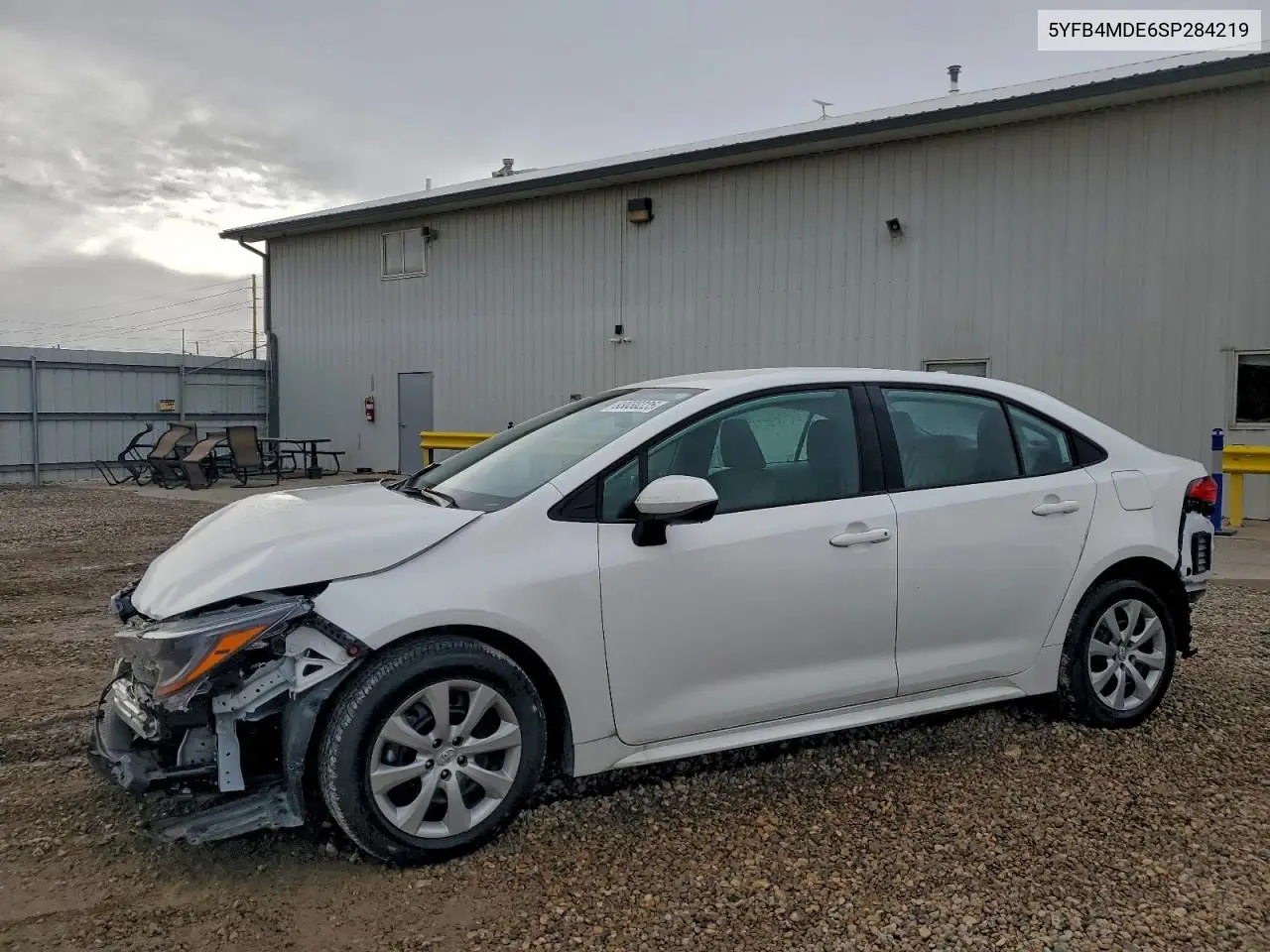 5YFB4MDE6SP284219 2025 Toyota Corolla Le