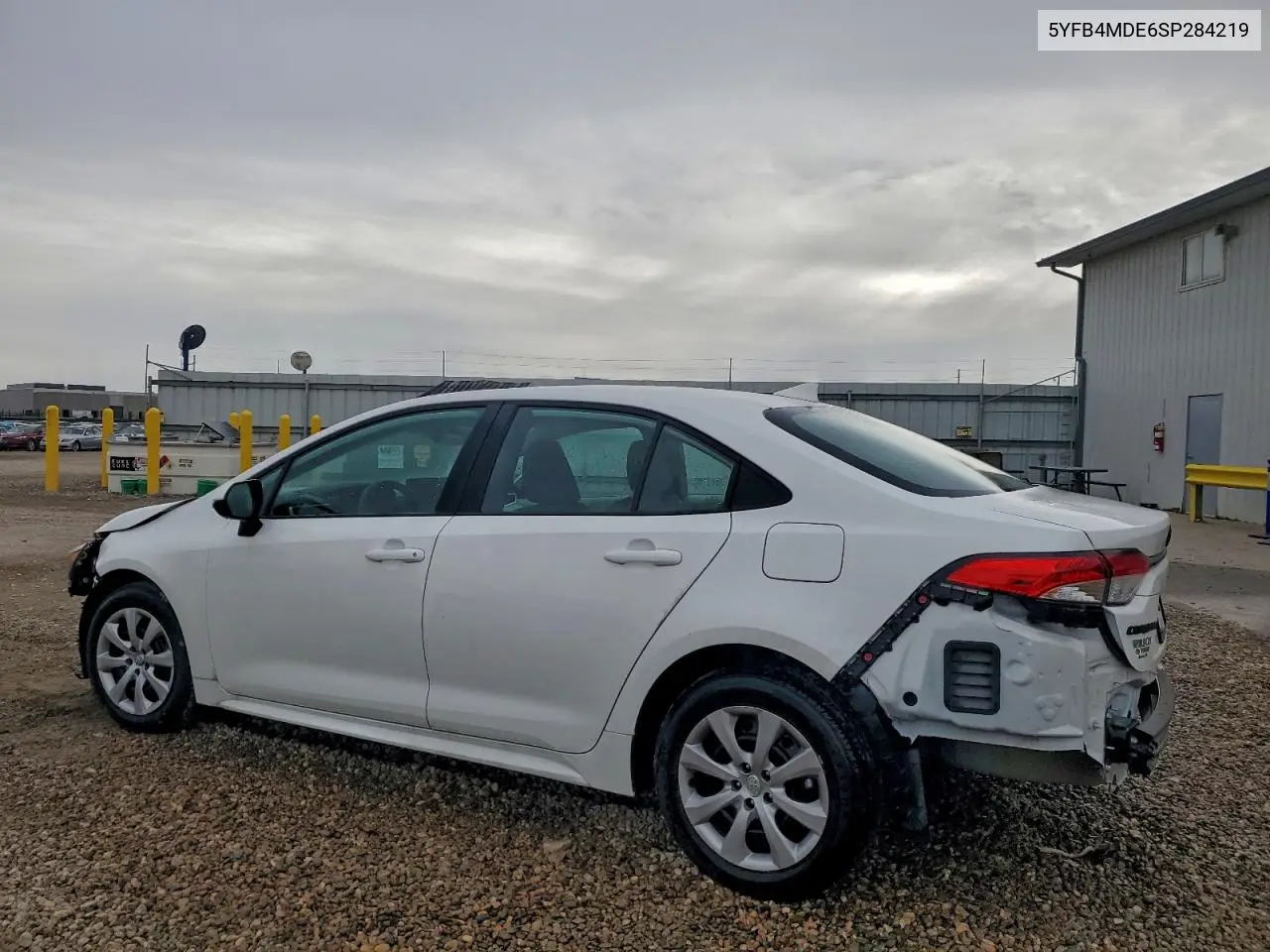 5YFB4MDE6SP284219 2025 Toyota Corolla Le