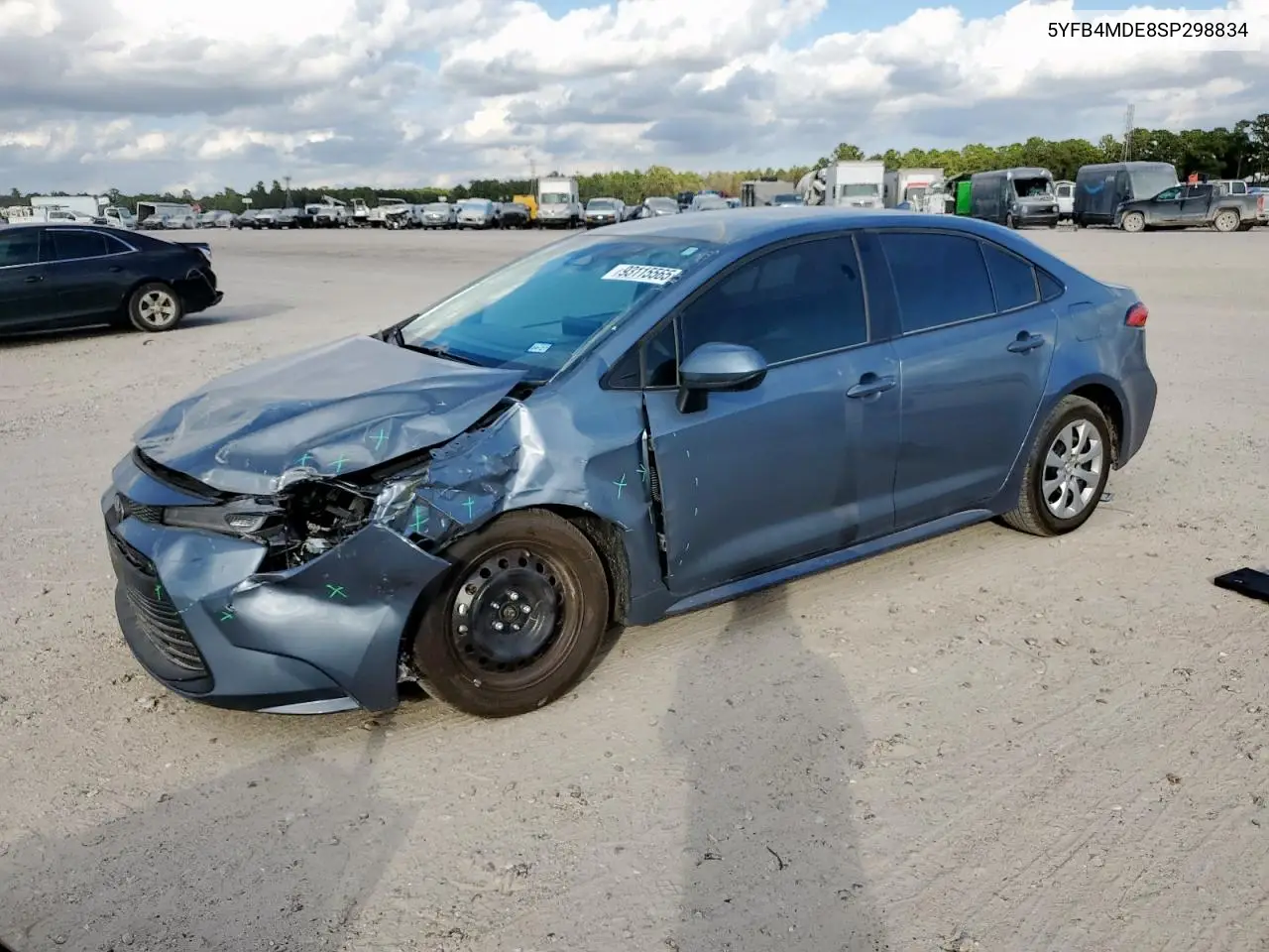 5YFB4MDE8SP298834 2025 Toyota Corolla Le