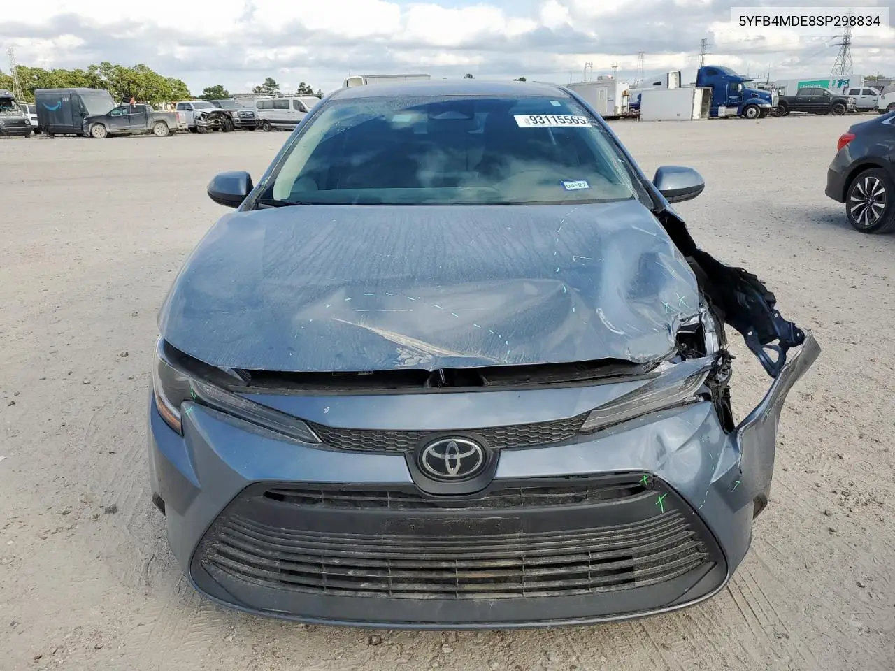 5YFB4MDE8SP298834 2025 Toyota Corolla Le