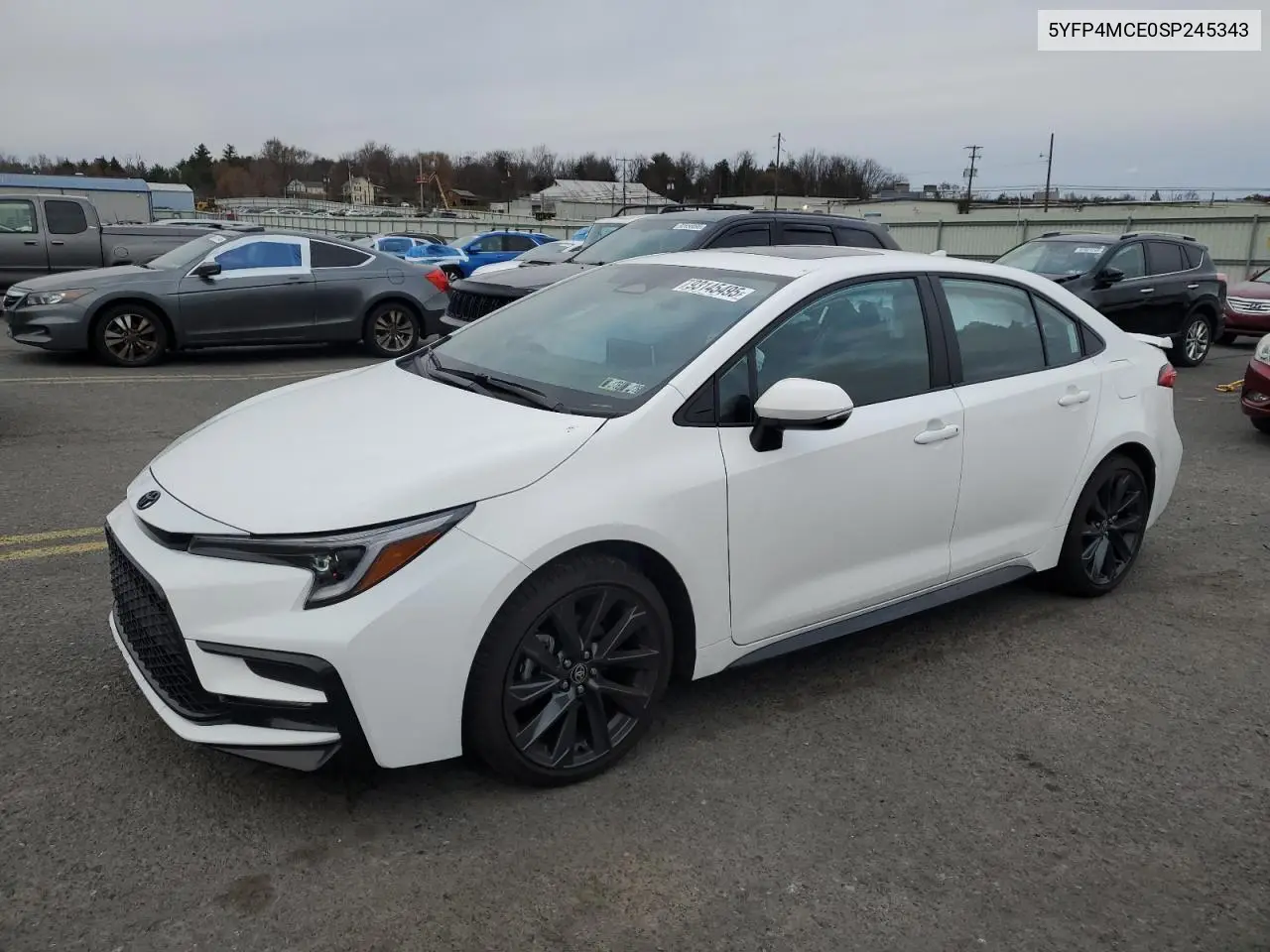 5YFP4MCE0SP245343 2025 Toyota Corolla Se