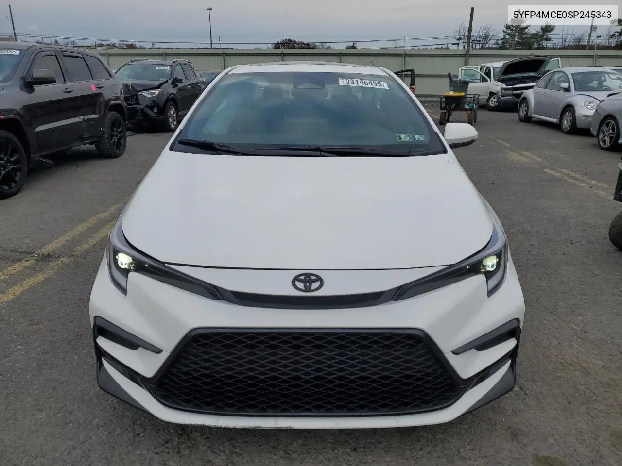 5YFP4MCE0SP245343 2025 Toyota Corolla Se
