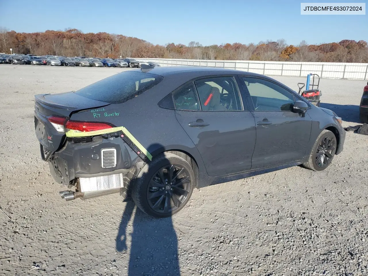 JTDBCMFE4S3072024 2025 Toyota Corolla Le
