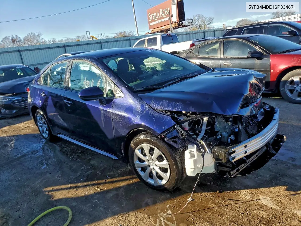 5YFB4MDE1SP334671 2025 Toyota Corolla Le