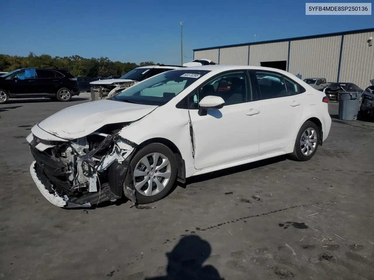 5YFB4MDE8SP250136 2025 Toyota Corolla Le