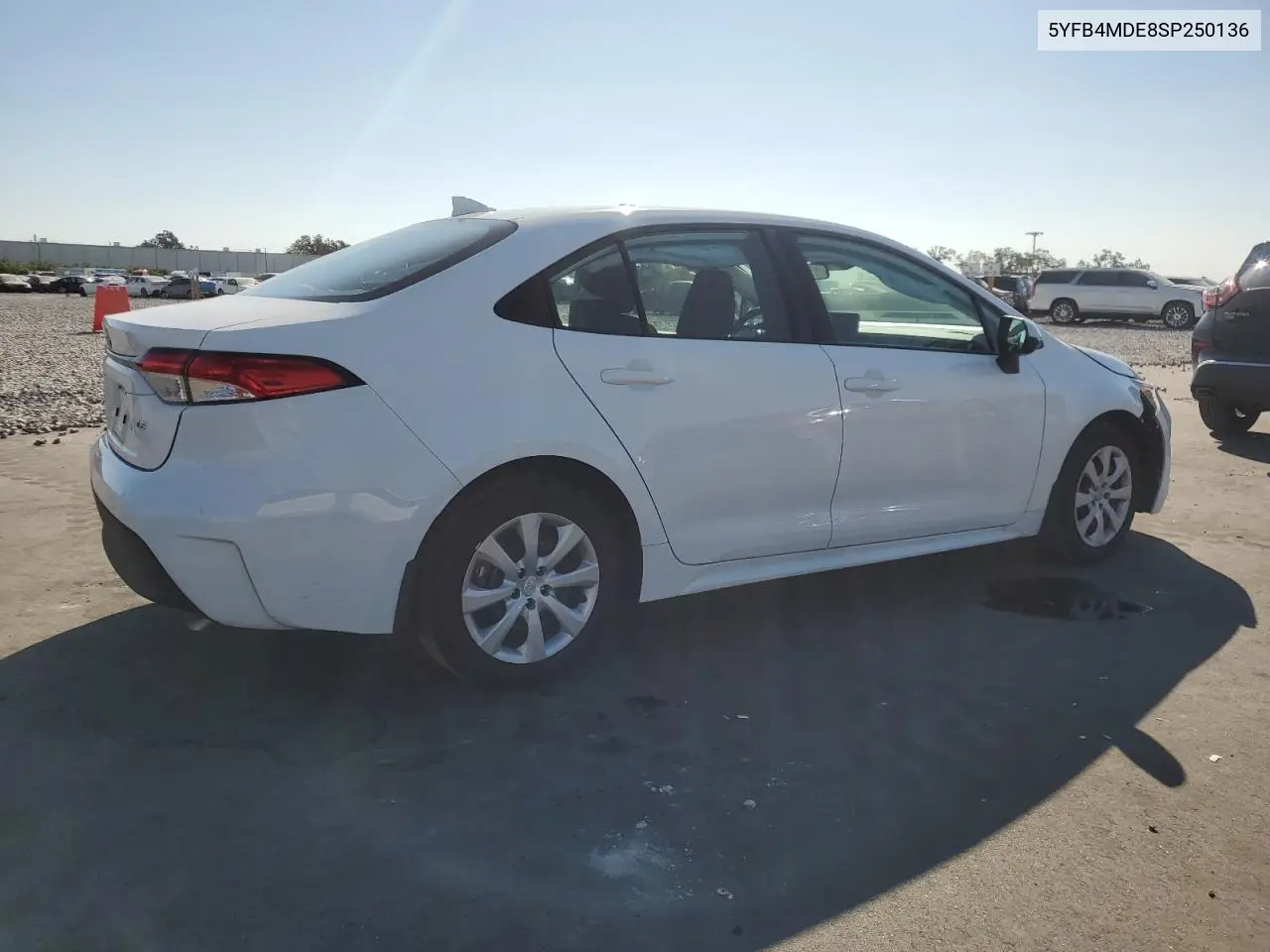 5YFB4MDE8SP250136 2025 Toyota Corolla Le