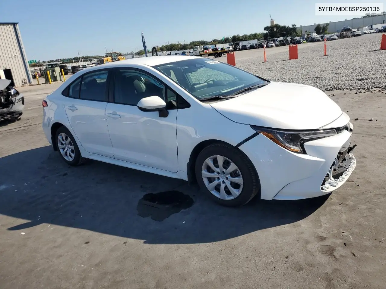5YFB4MDE8SP250136 2025 Toyota Corolla Le