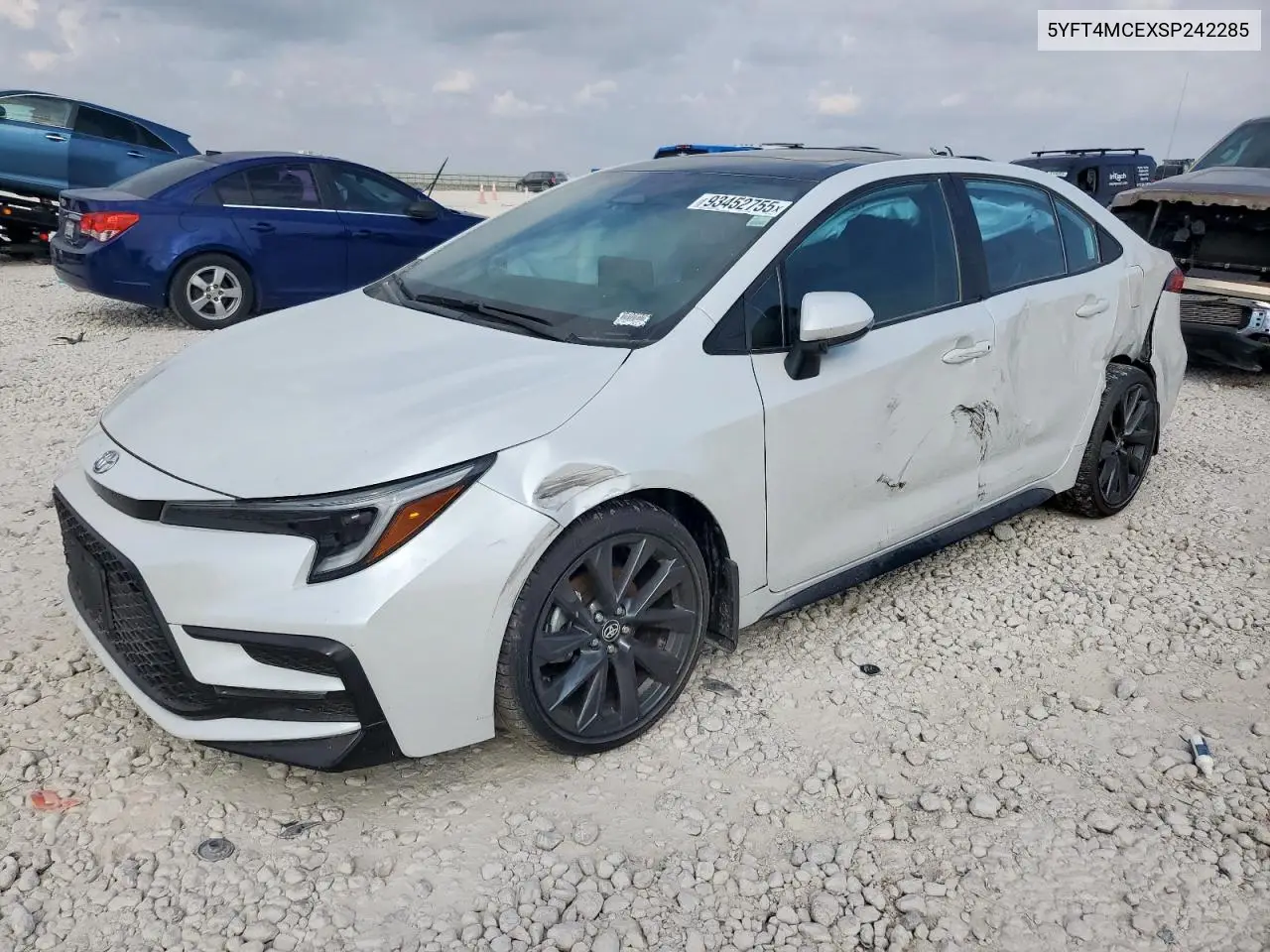5YFT4MCEXSP242285 2025 Toyota Corolla Xse