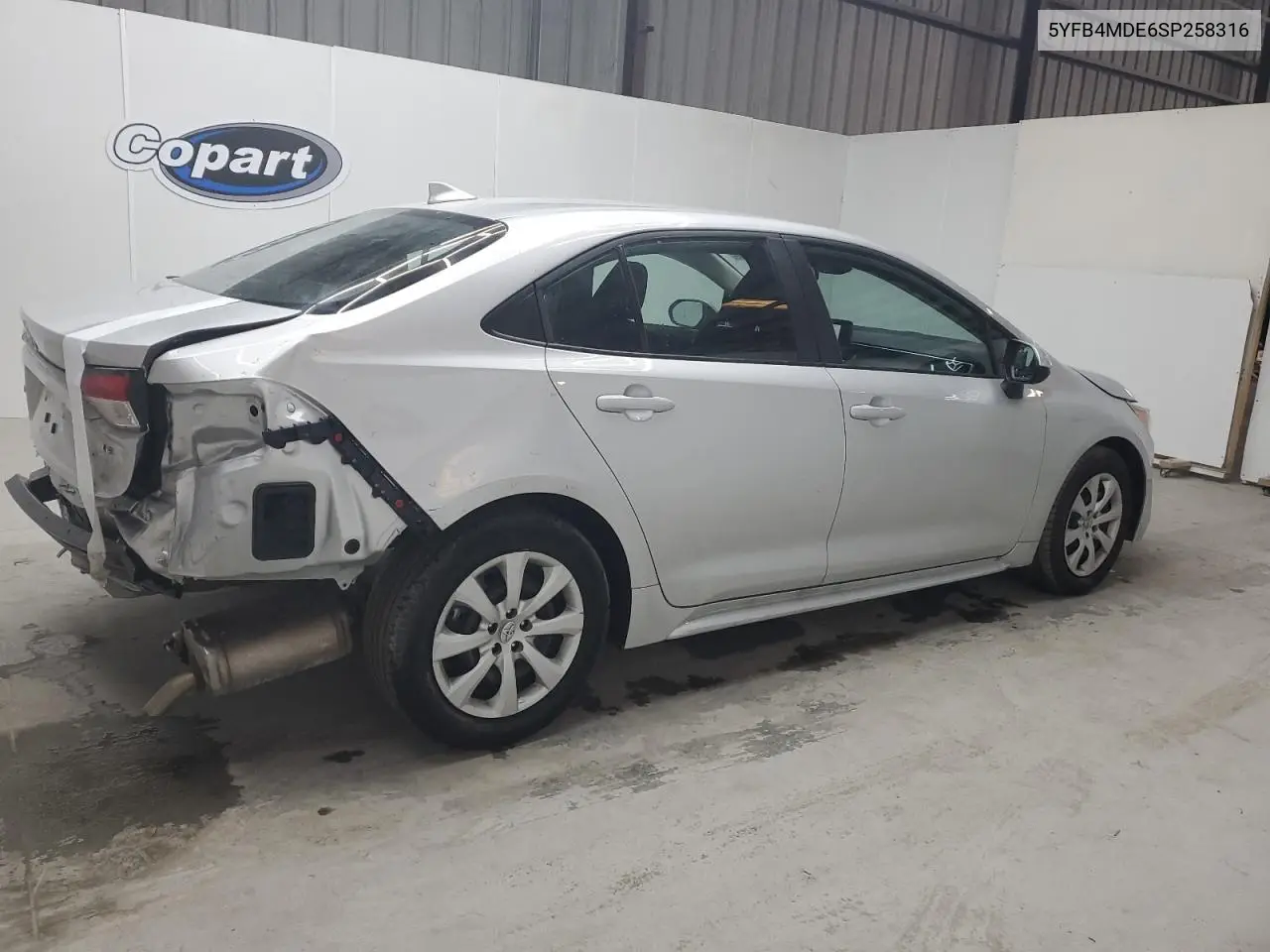 5YFB4MDE6SP258316 2025 Toyota Corolla Le