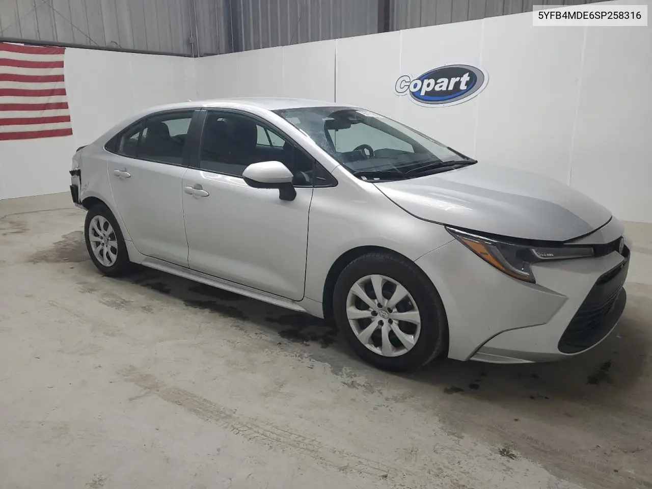 5YFB4MDE6SP258316 2025 Toyota Corolla Le