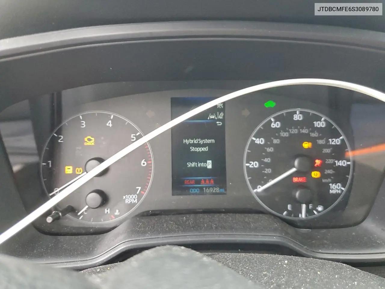 JTDBCMFE6S3089780 2025 Toyota Corolla Le