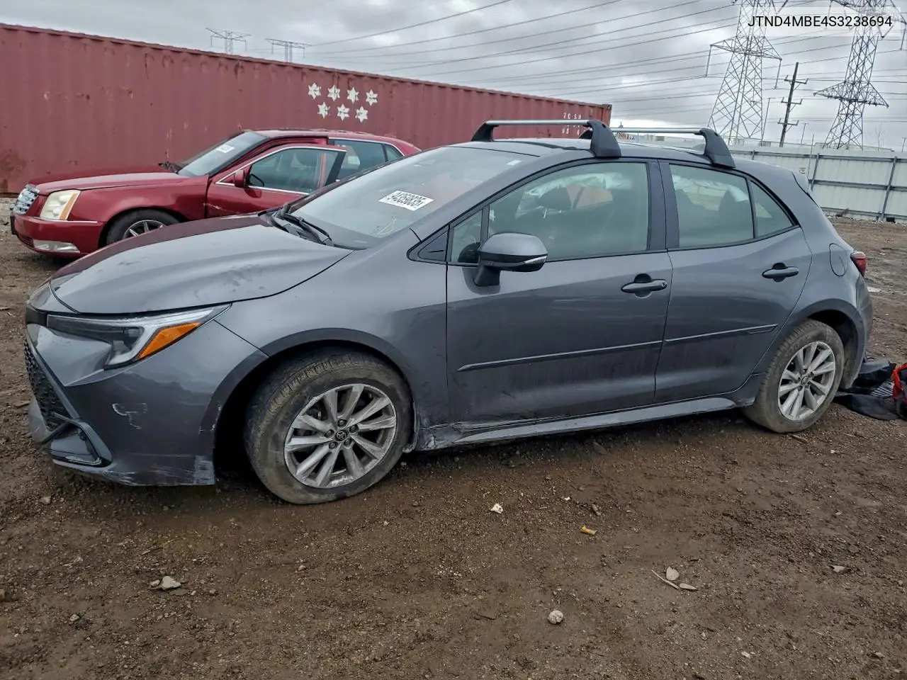 JTND4MBE4S3238694 2025 Toyota Corolla Se