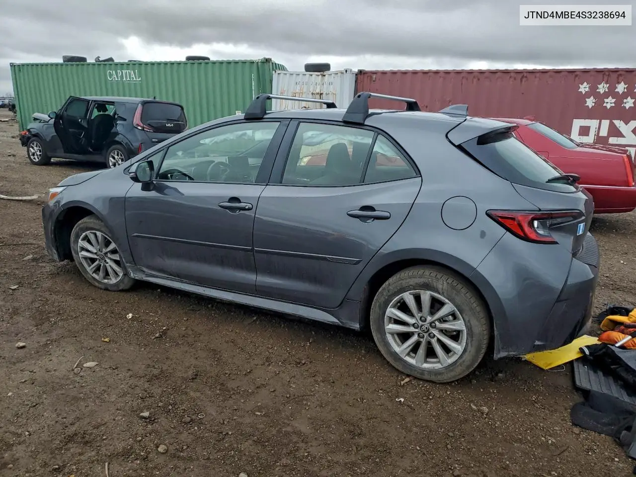 JTND4MBE4S3238694 2025 Toyota Corolla Se