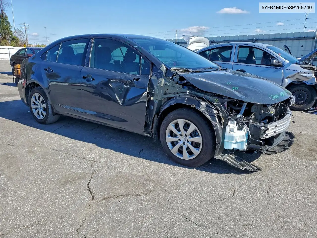 5YFB4MDE6SP266240 2025 Toyota Corolla Le