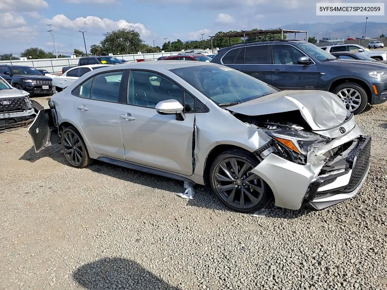 5YFS4MCE7SP242059 2025 Toyota Corolla Se
