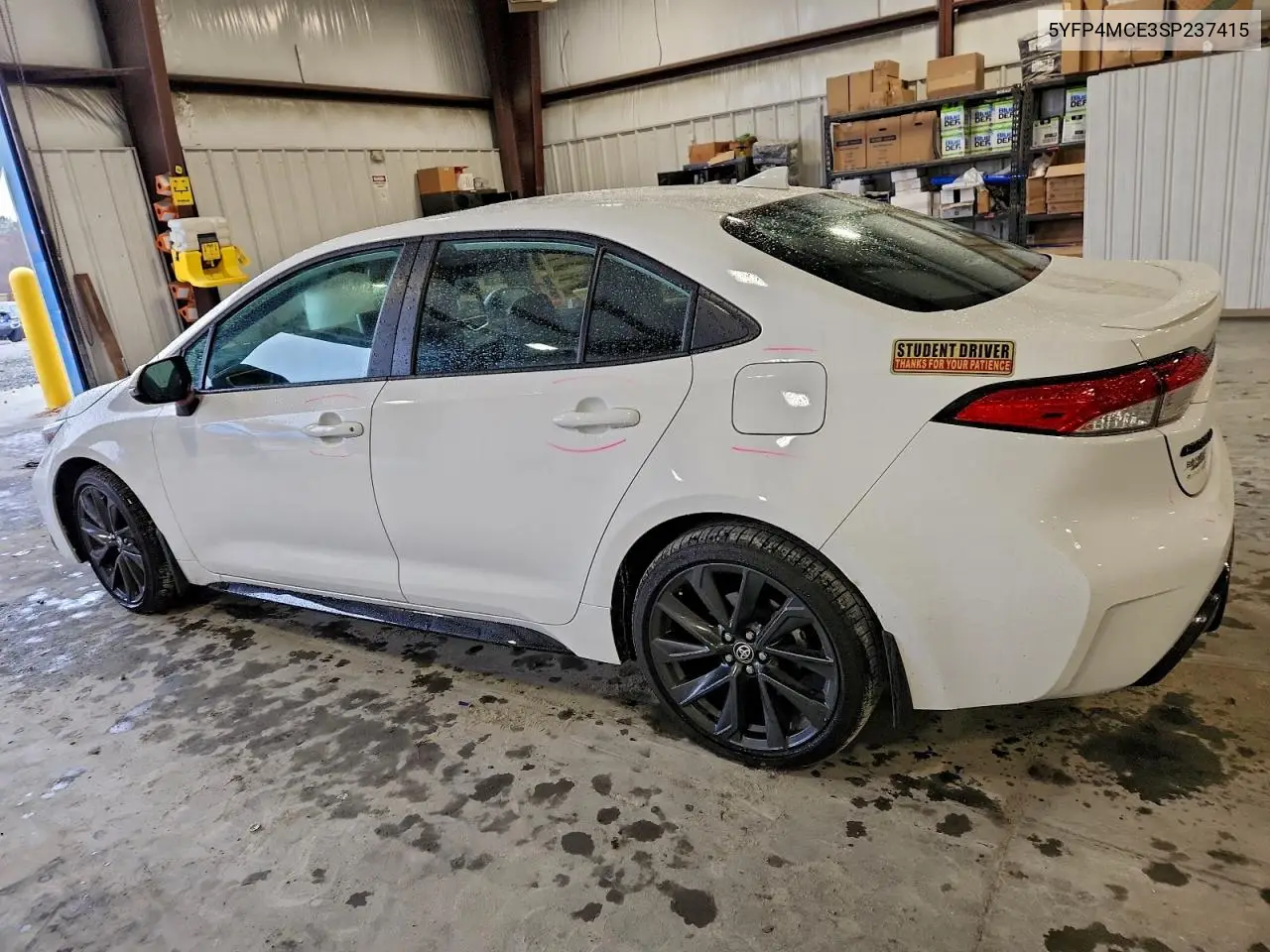5YFP4MCE3SP237415 2025 Toyota Corolla Se