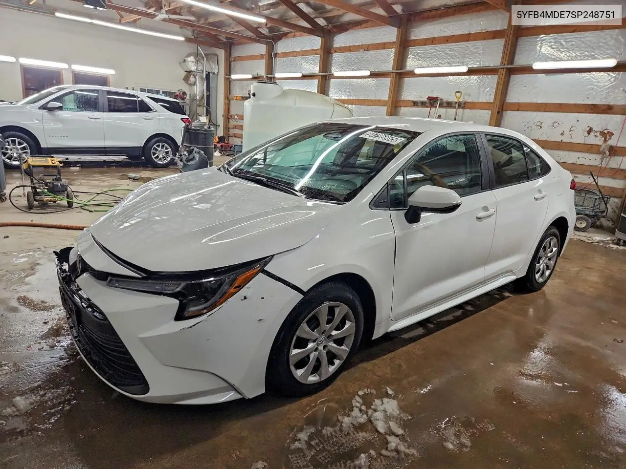 5YFB4MDE7SP248751 2025 Toyota Corolla Le