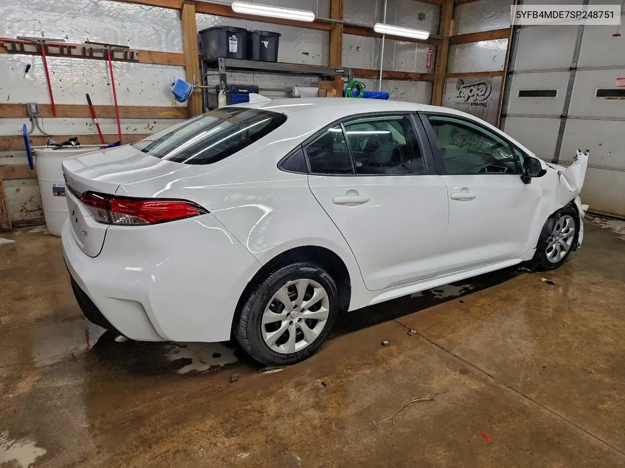 5YFB4MDE7SP248751 2025 Toyota Corolla Le