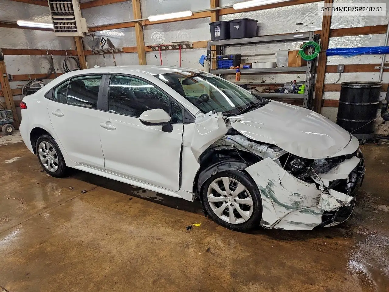 5YFB4MDE7SP248751 2025 Toyota Corolla Le