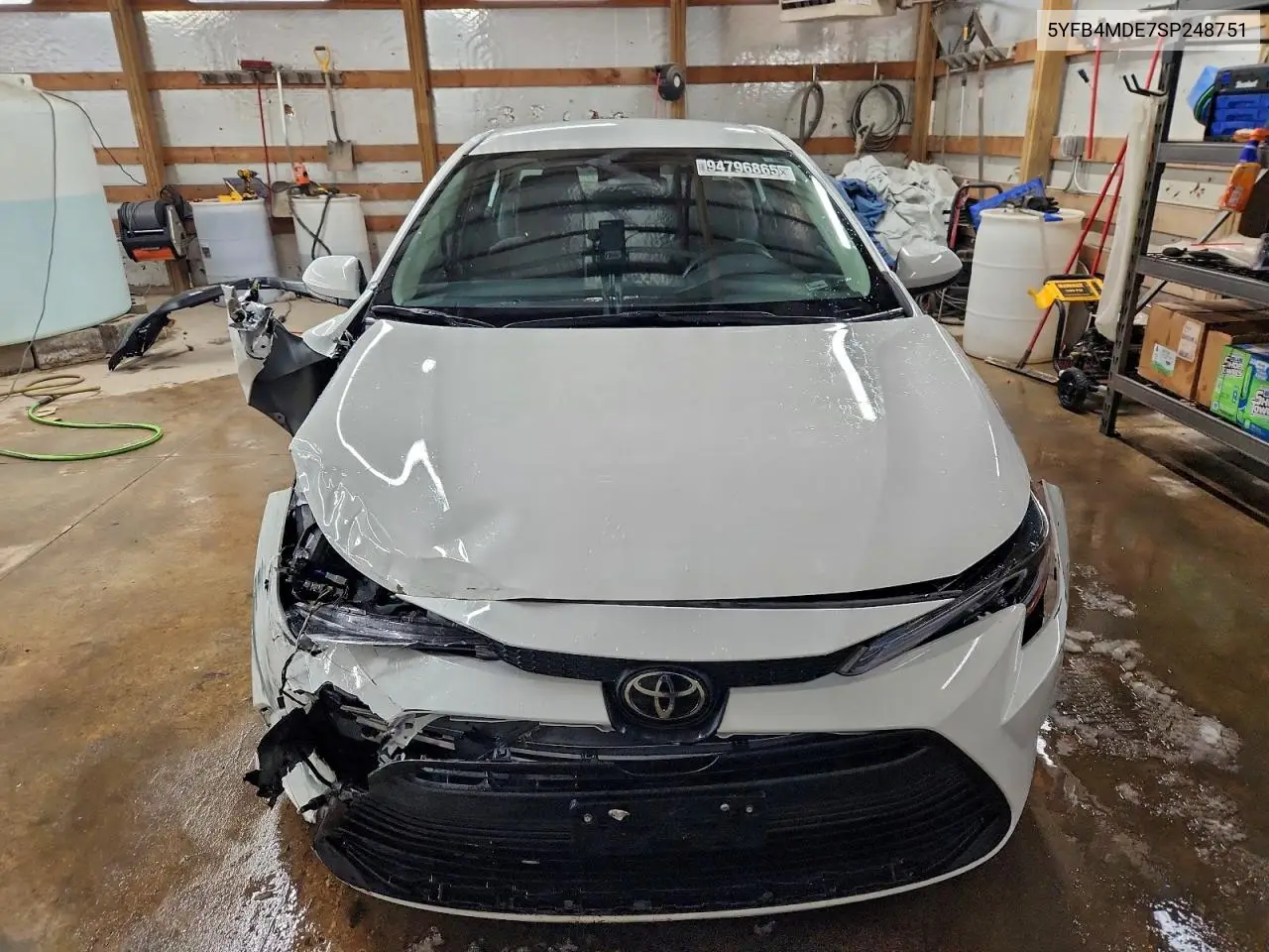 5YFB4MDE7SP248751 2025 Toyota Corolla Le