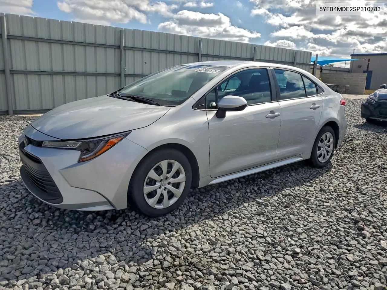 5YFB4MDE2SP310783 2025 Toyota Corolla Le