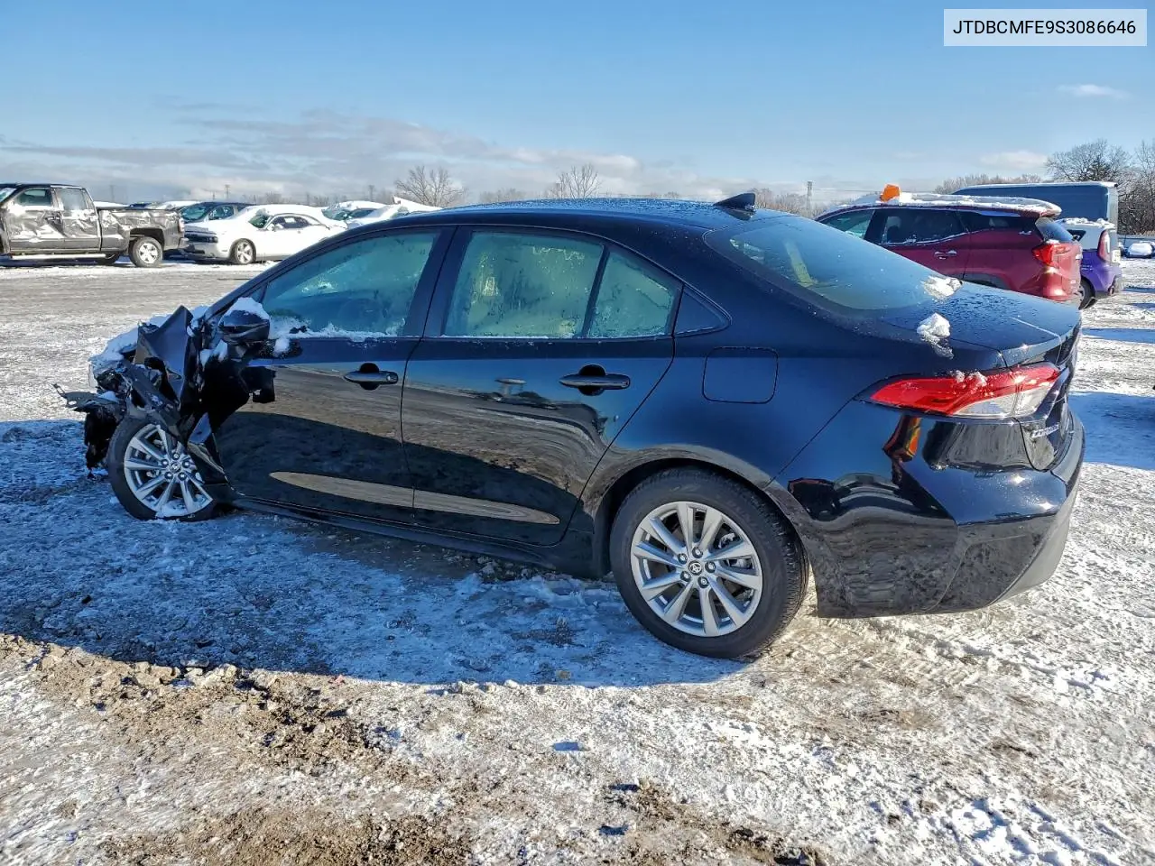 JTDBCMFE9S3086646 2025 Toyota Corolla Le