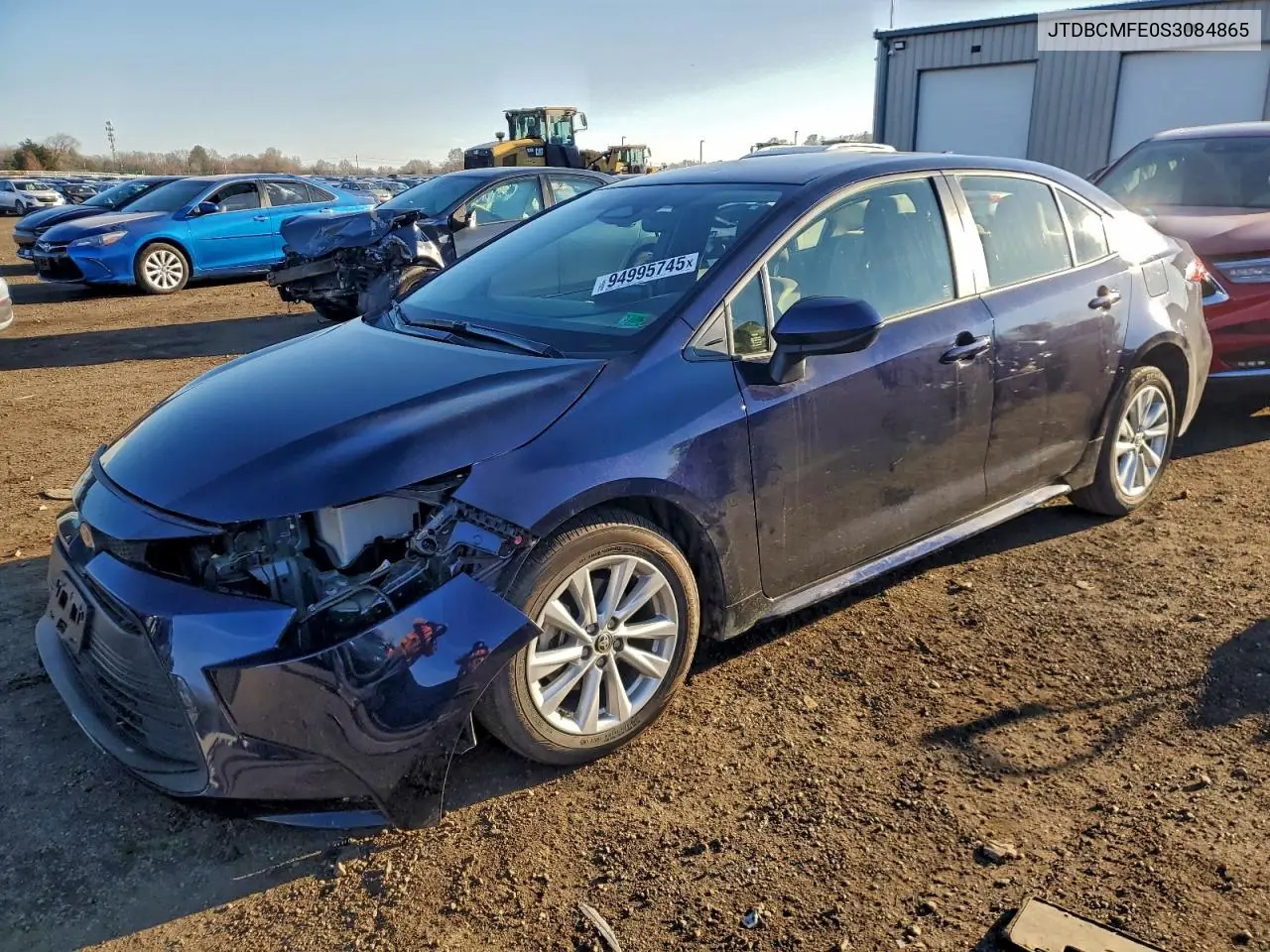 JTDBCMFE0S3084865 2025 Toyota Corolla Le