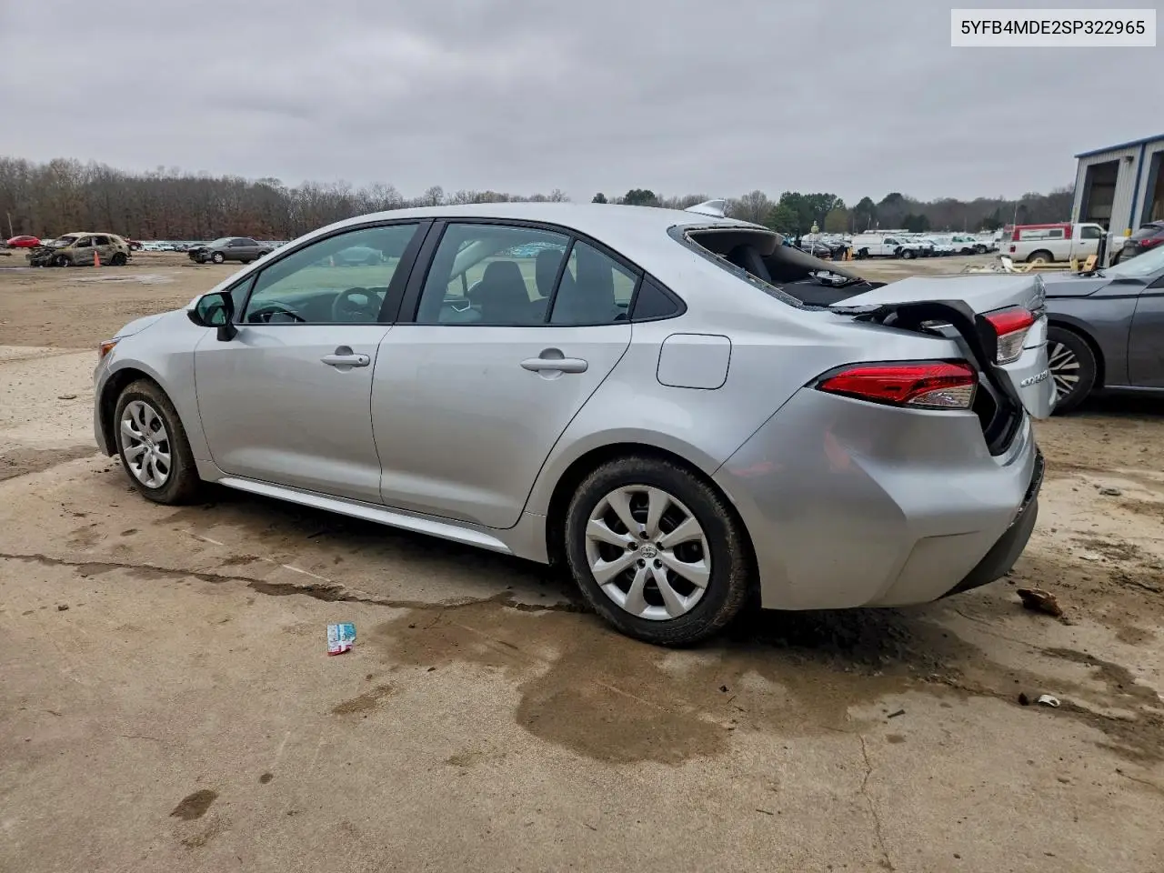 5YFB4MDE2SP322965 2025 Toyota Corolla Le