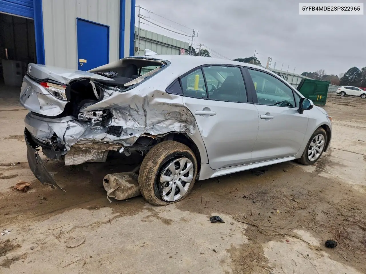 5YFB4MDE2SP322965 2025 Toyota Corolla Le