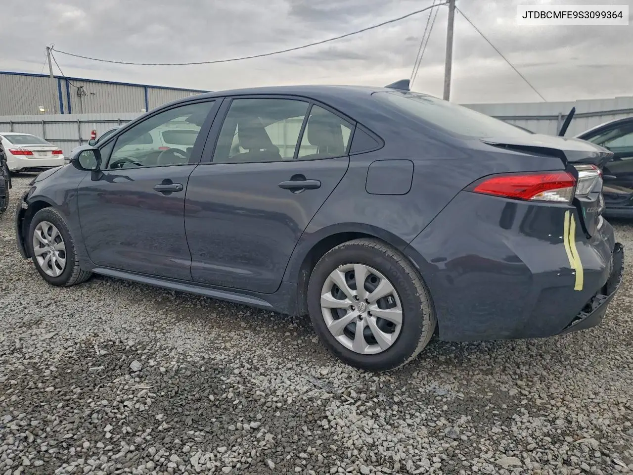 JTDBCMFE9S3099364 2025 Toyota Corolla Le
