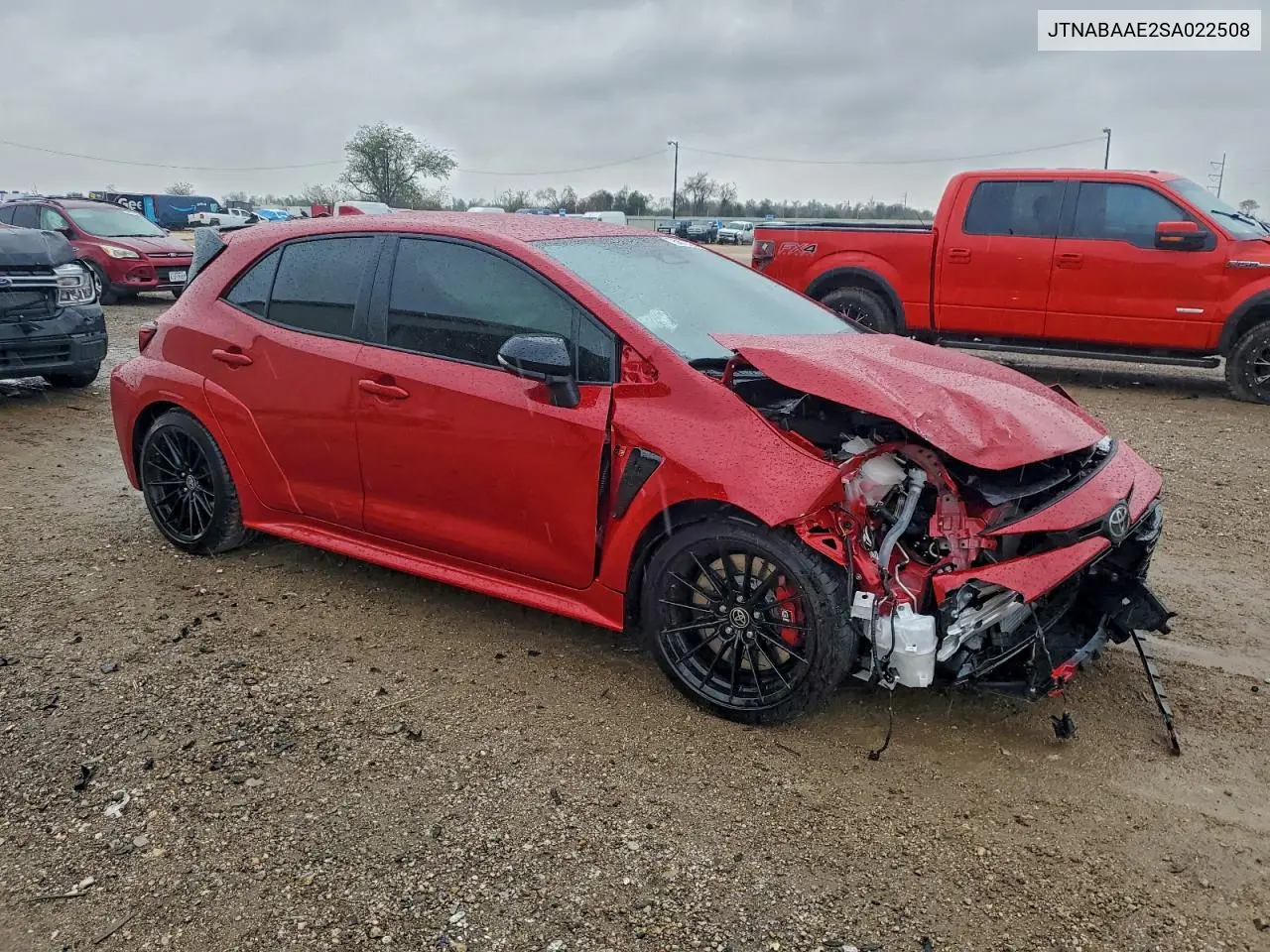 JTNABAAE2SA022508 2025 Toyota Gr Corolla Core