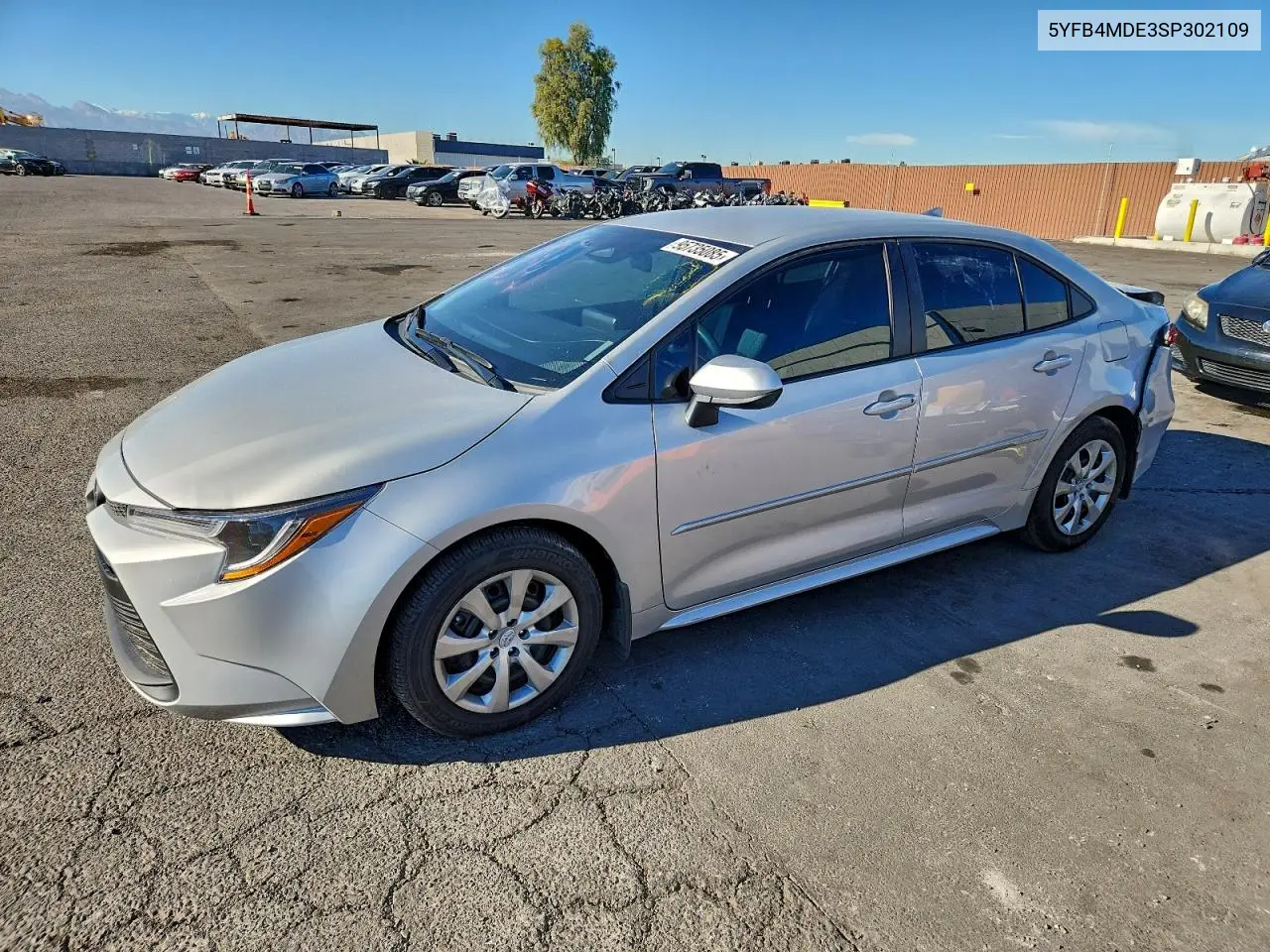 5YFB4MDE3SP302109 2025 Toyota Corolla Le
