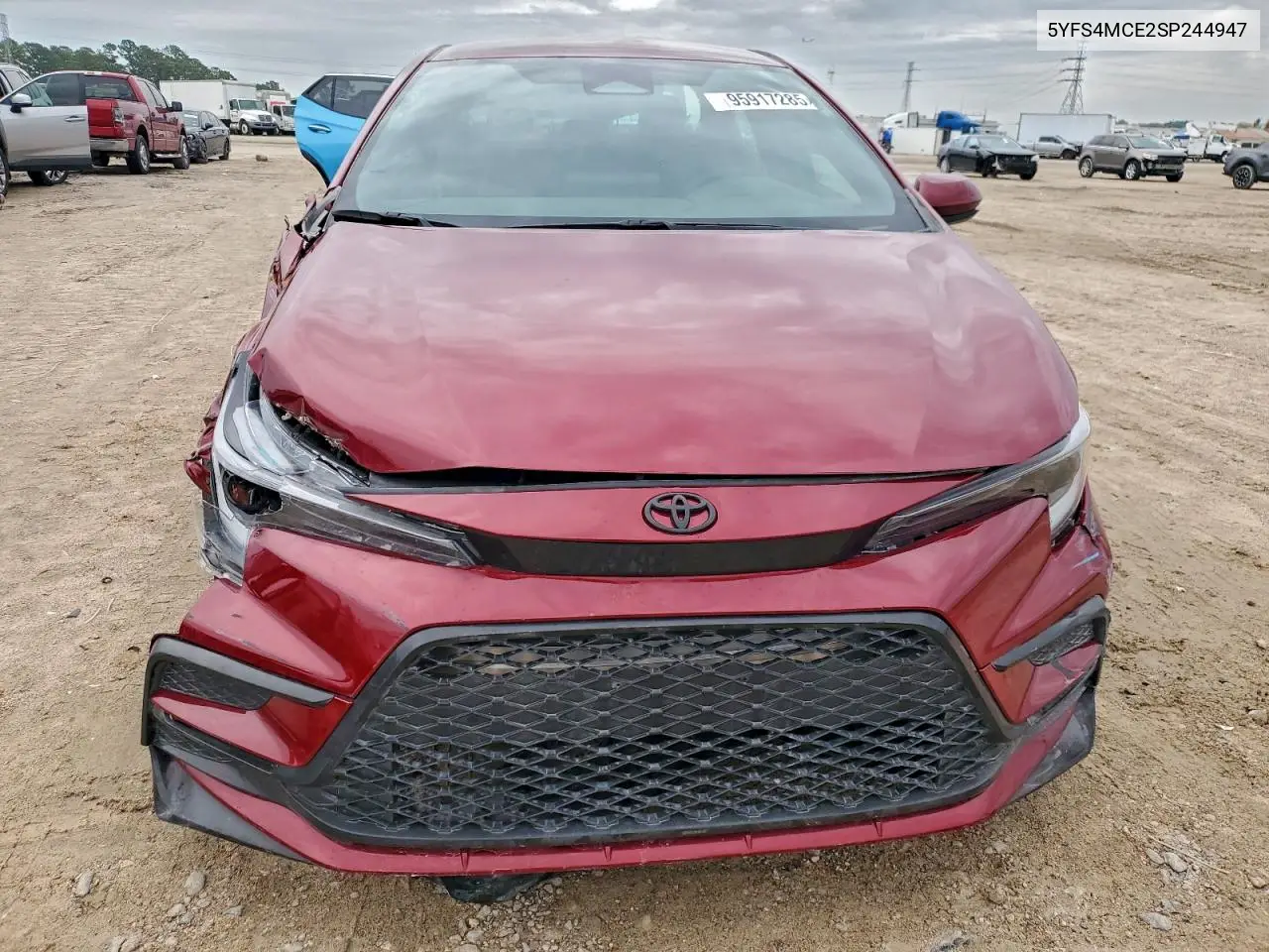 5YFS4MCE2SP244947 2025 Toyota Corolla Se
