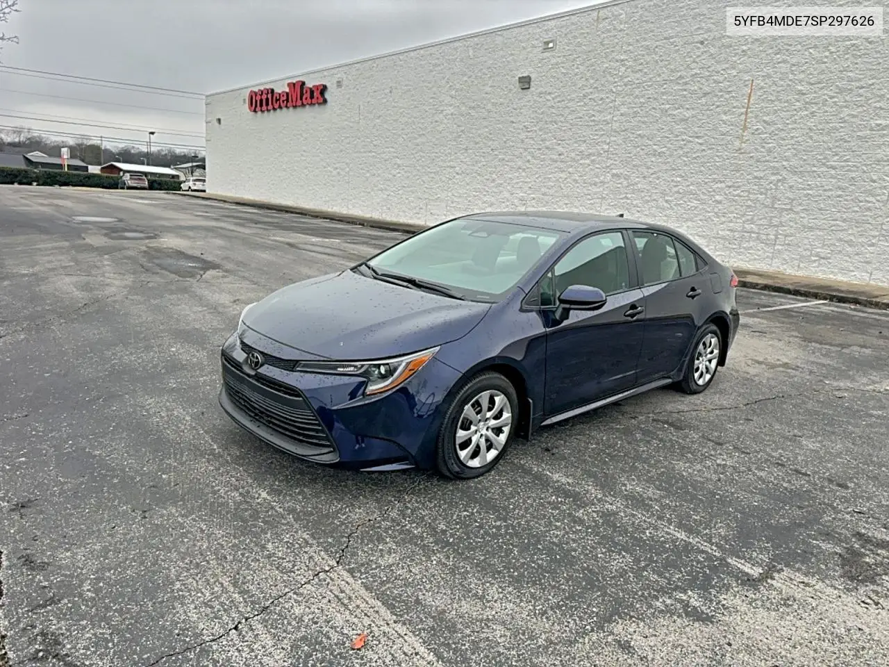 5YFB4MDE7SP297626 2025 Toyota Corolla Le