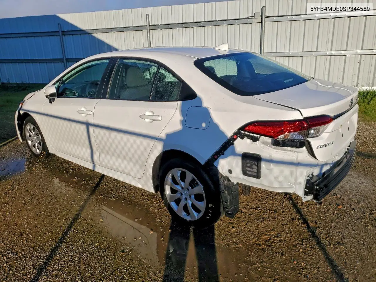 5YFB4MDE0SP344589 2025 Toyota Corolla Le