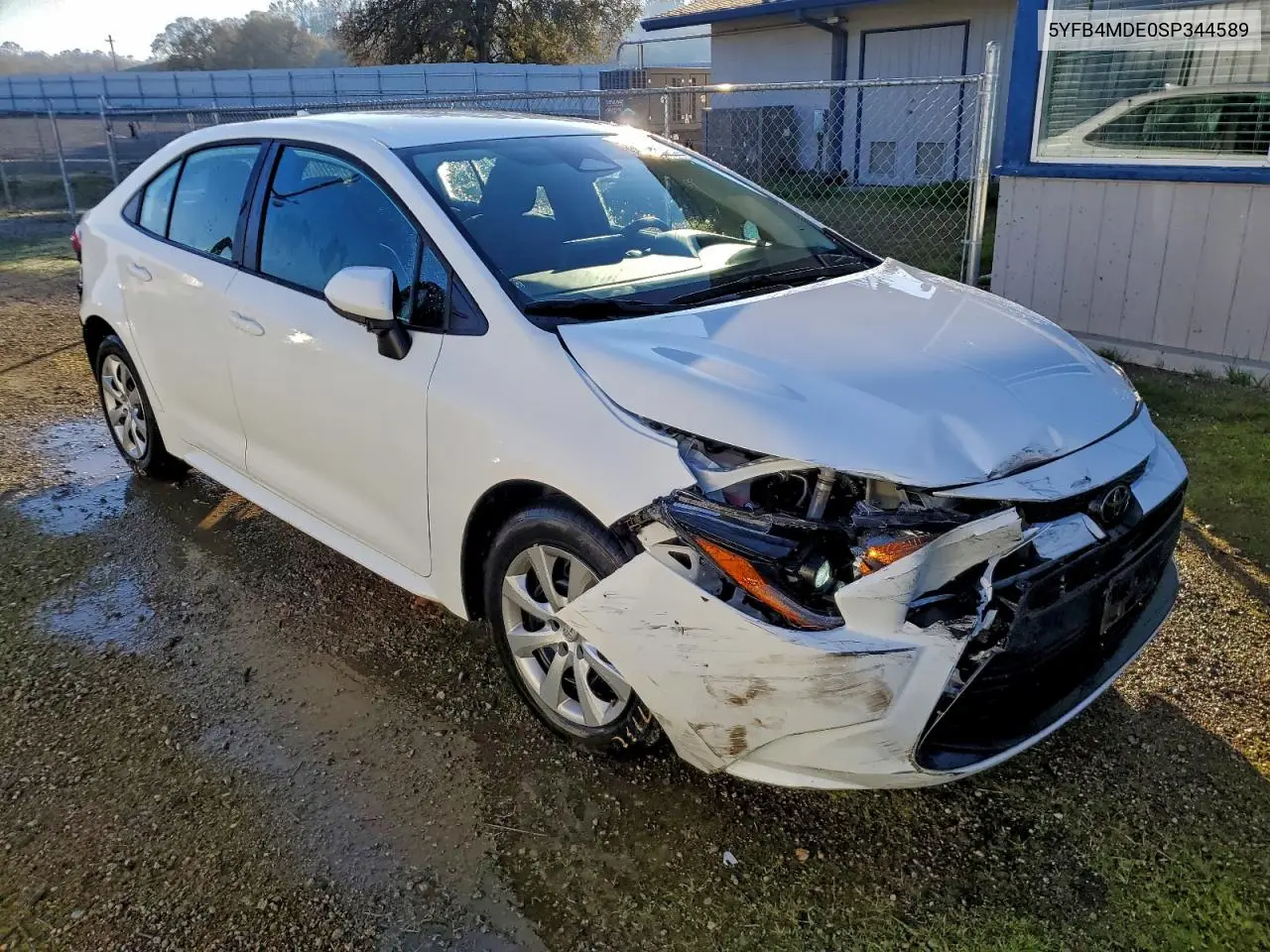 5YFB4MDE0SP344589 2025 Toyota Corolla Le