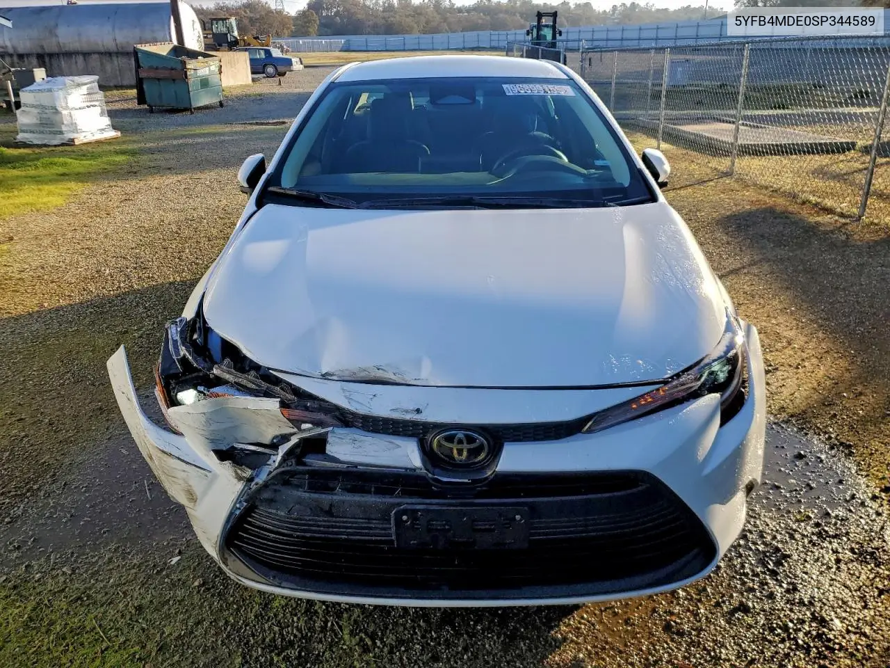 5YFB4MDE0SP344589 2025 Toyota Corolla Le