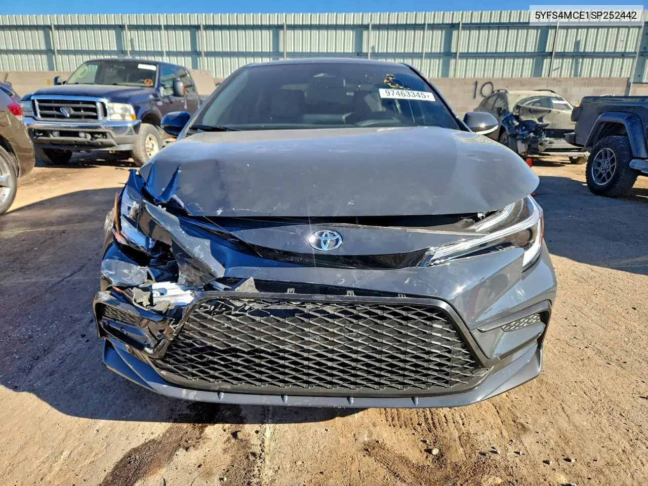 5YFS4MCE1SP252442 2025 Toyota Corolla Se