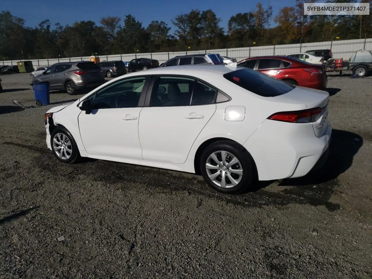 5YFB4MDE2TP371407 2026 Toyota Corolla Le