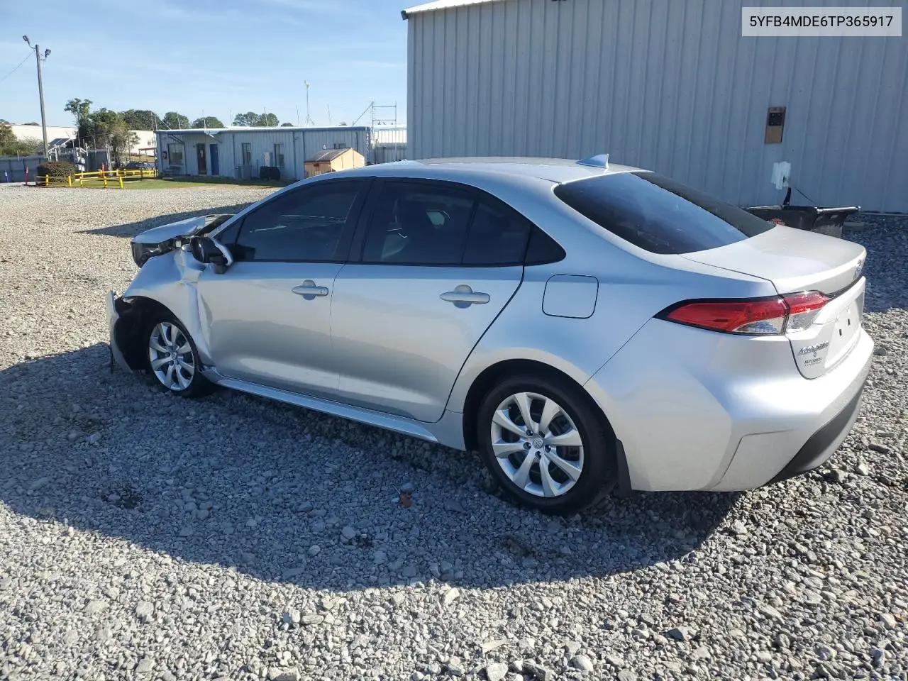 5YFB4MDE6TP365917 2026 Toyota Corolla Le
