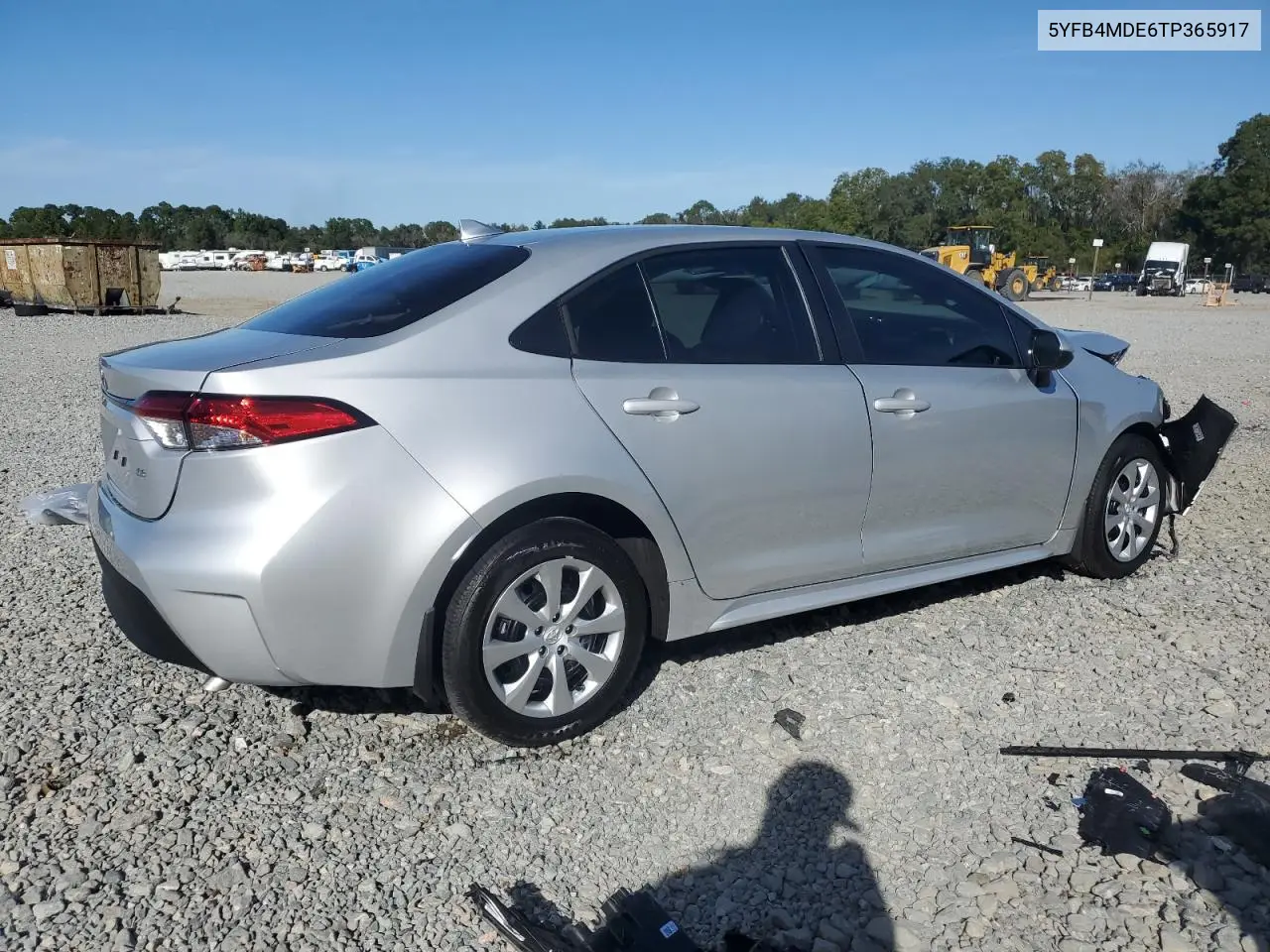 5YFB4MDE6TP365917 2026 Toyota Corolla Le