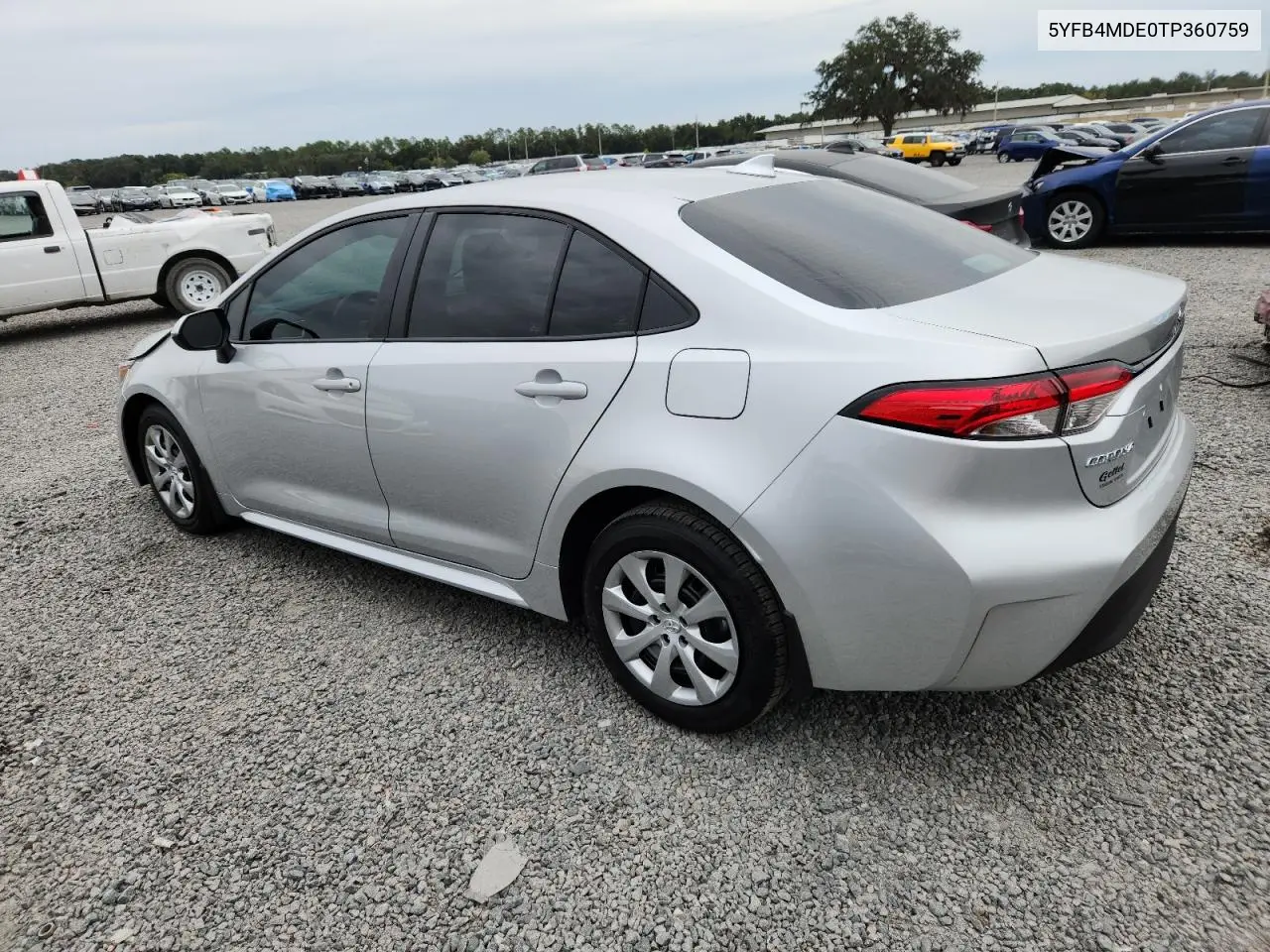 5YFB4MDE0TP360759 2026 Toyota Corolla Le