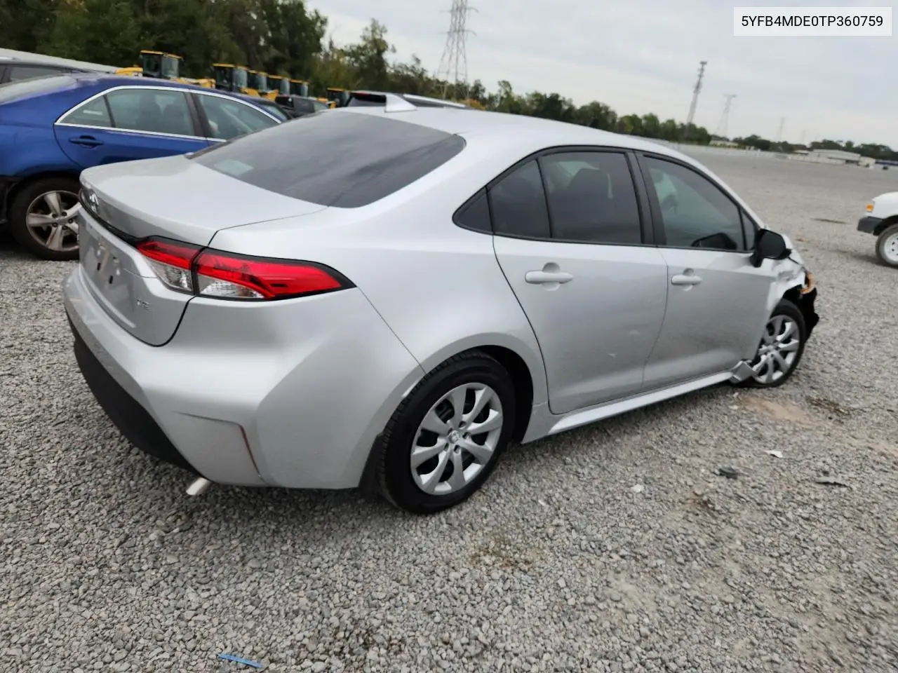 5YFB4MDE0TP360759 2026 Toyota Corolla Le