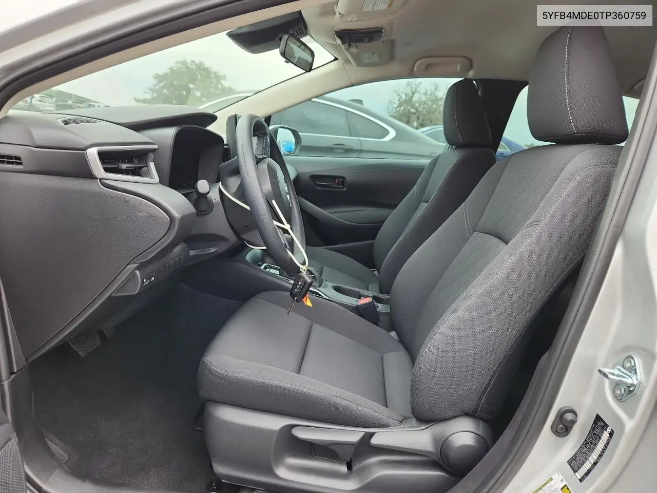 5YFB4MDE0TP360759 2026 Toyota Corolla Le