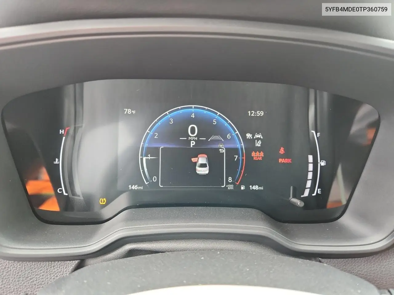 5YFB4MDE0TP360759 2026 Toyota Corolla Le