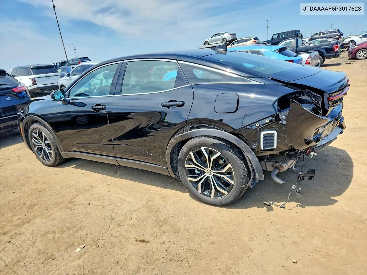 2023 Toyota Crown Limited VIN: JTDAAAAF5P3017623 Lot: 56387256