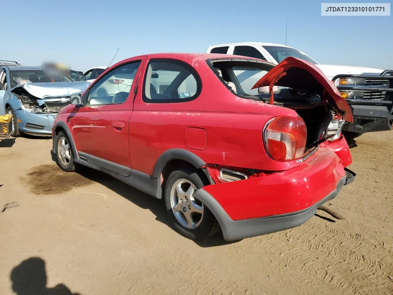 JTDAT123310101771 2001 Toyota Echo